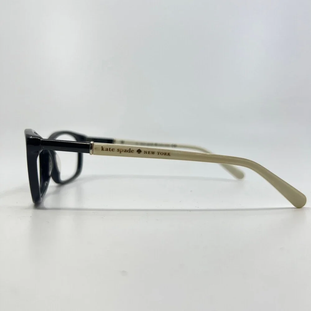 Kate Spade Eyeglasses Womens Black Catrina 0807 Cat Eye Frames 53-16-135